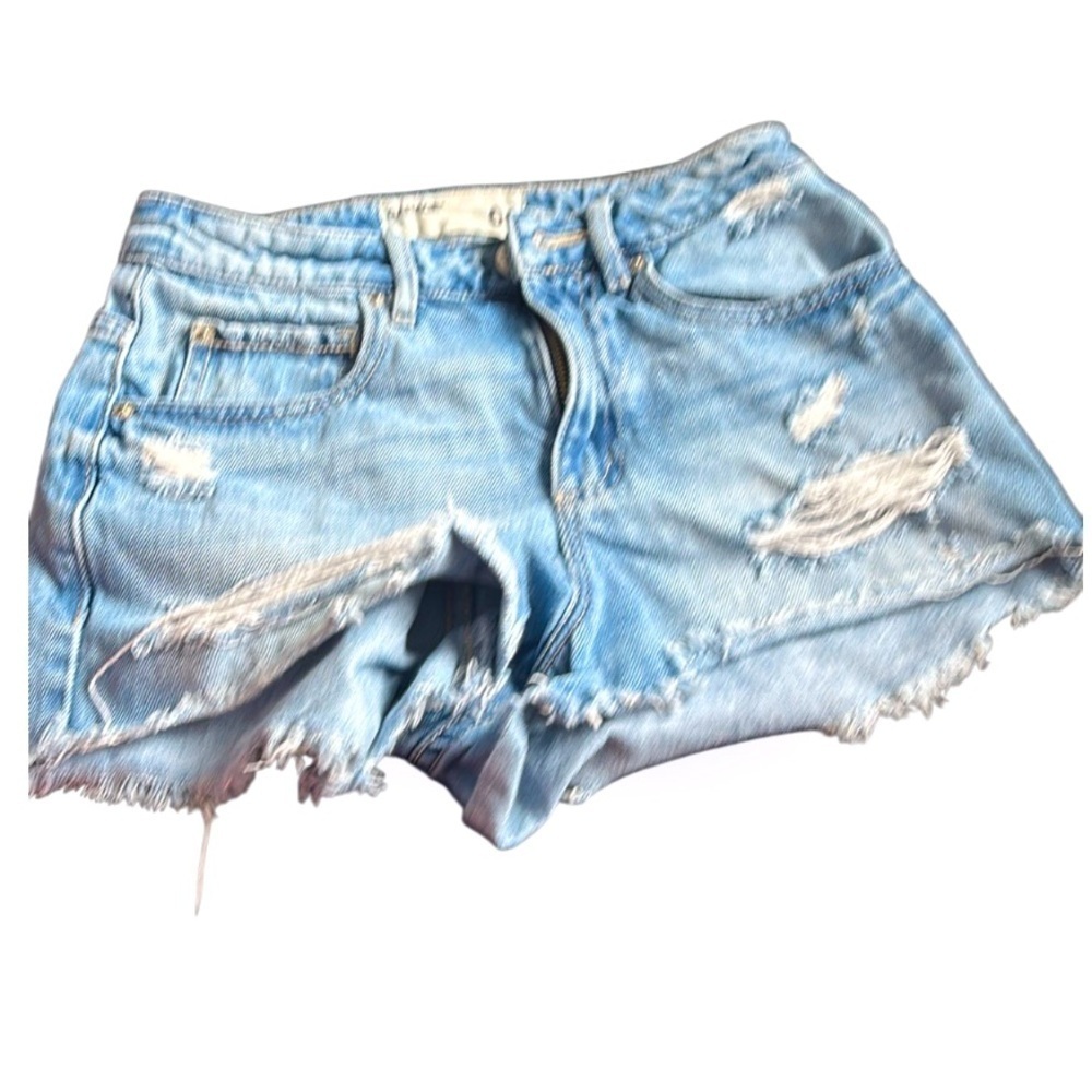 Garage hi rise festival short jeans shorts Sz 00